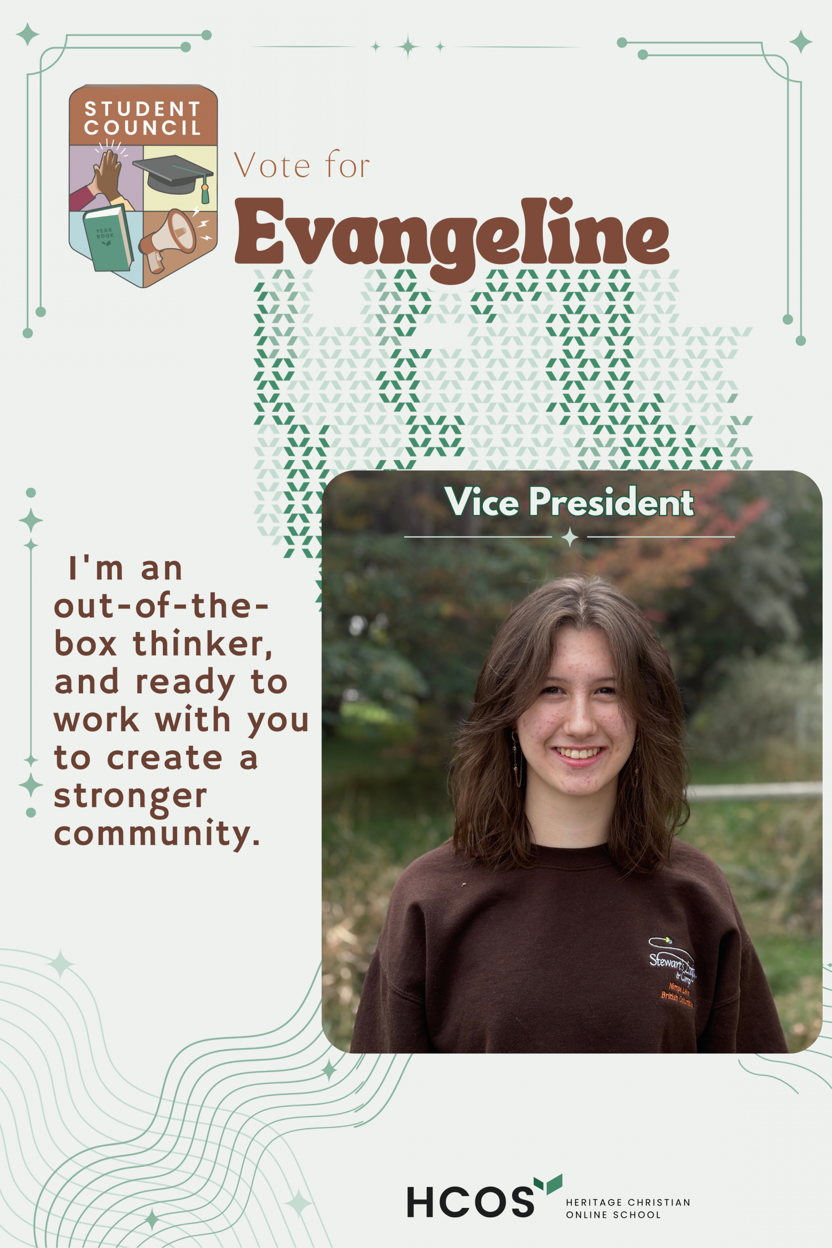 Evangeline Nimchuk VP Poster.png